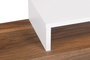 Hanah Home Nirvana Mueble de TV Blanco y Teca